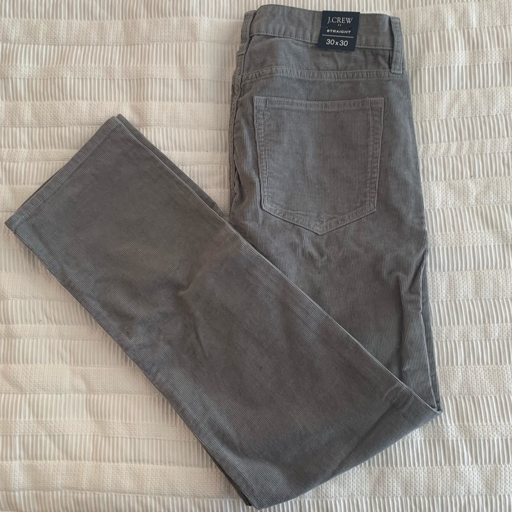 Men’s Corduroy Straight Leg Pants
